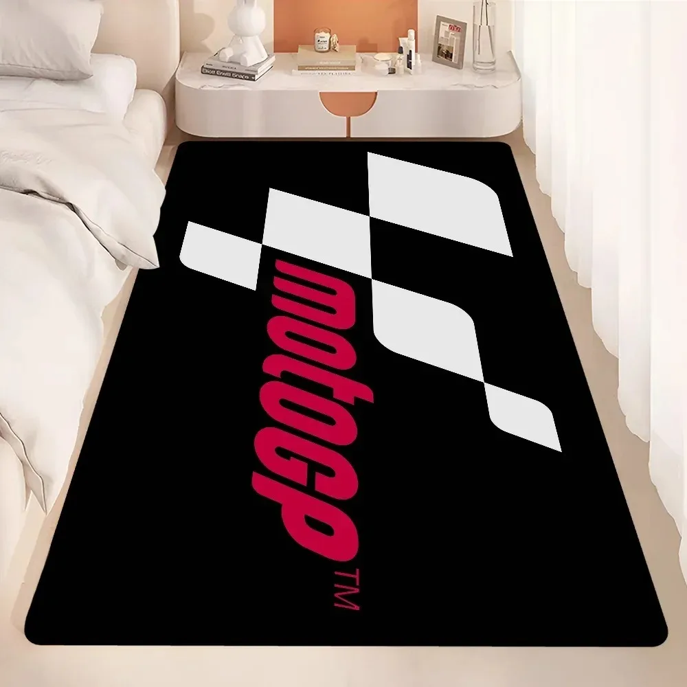 Nordic Style Motorcycle Carpet Rug for Bedroom Living Room Door Mats Soft Home Hotel Decor Decoration Balcony Non-slip Floor Mat
