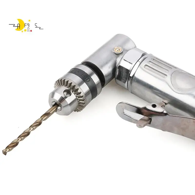 

AF95-Right Angle The Grinder 1/4 High Speed 90° Elbow Right Angle Drill Pneumatic Tool Extension Power Screwdriver Drill