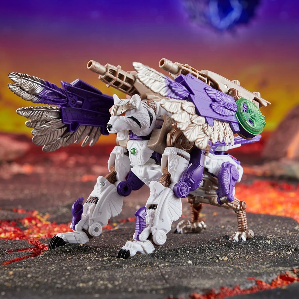 [Auf Lager] Hasbro Transformers Legacy United Tigerhawk (Beast Wars Universe) 19 cm Leader Class Anime Action Modell Figur Spielzeug