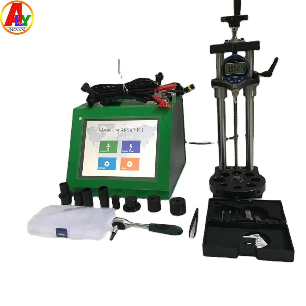 AM-CRM900T Diesel Common Rail Injector The Third Set of Maintenance Plan Travel Measurement Tool with 10-inch Touch Screen