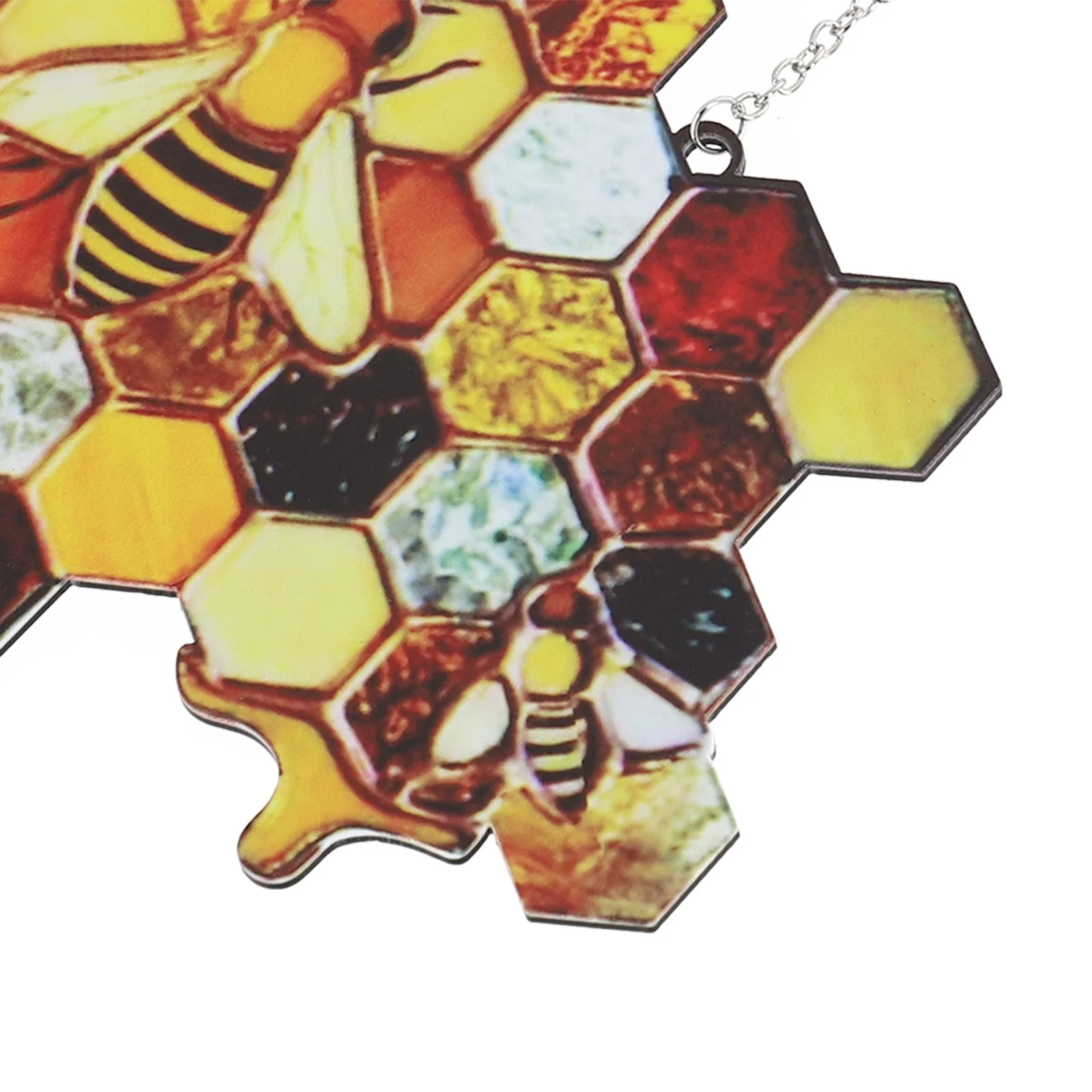 

Bee Pendant Craft Hanging Handcrafted Decor For Vibrant Outdoor Bee Garden Landscaping Pendant Decoration Garden Supplies