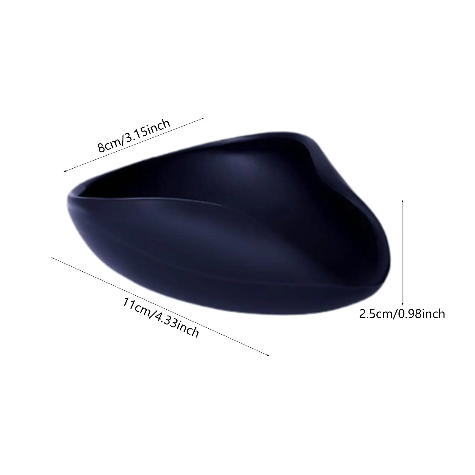Silicone Coffee Bean Weighing Bowl Lightweight Espresso Accessory for Bath Salt, Flour Multipurpose Leaf Tea Dose Vessel
