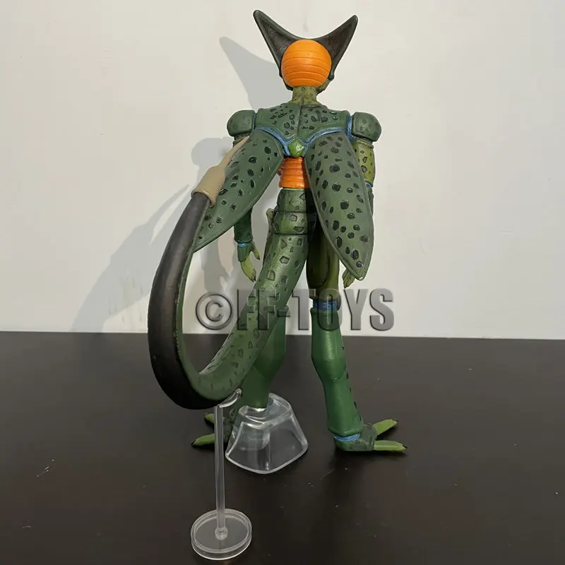 Disponibile Dragon Ball Z Cell First Form Figure Cell Figurine 27 cm Action PVC Figure Collection Modello Giocattolo per Bambini Anime Regalo