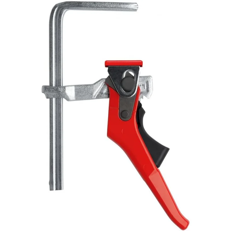 

GTR16S6H All Steel Ratcheting Table Clamp with 6 5/16 Capacity x 2 5/16 Throat Depth & 540 lb Clamping Force, Red/Silver