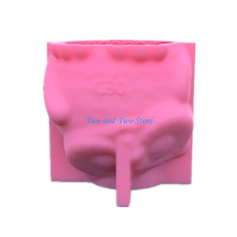 

HX6F Owl Flowerpot Epoxy Resin Mold Plant Pot Holder Concrete Plaster Silicone Mould DIY Crafts Home Decorations Tools