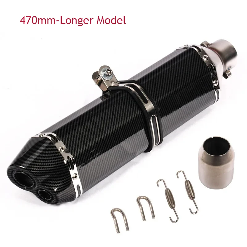 51mm Universal Accessories Motorcycle Exhaust pipe Modified Muffler Pipe echappement moto db killer For XJ6 MT07 09 03