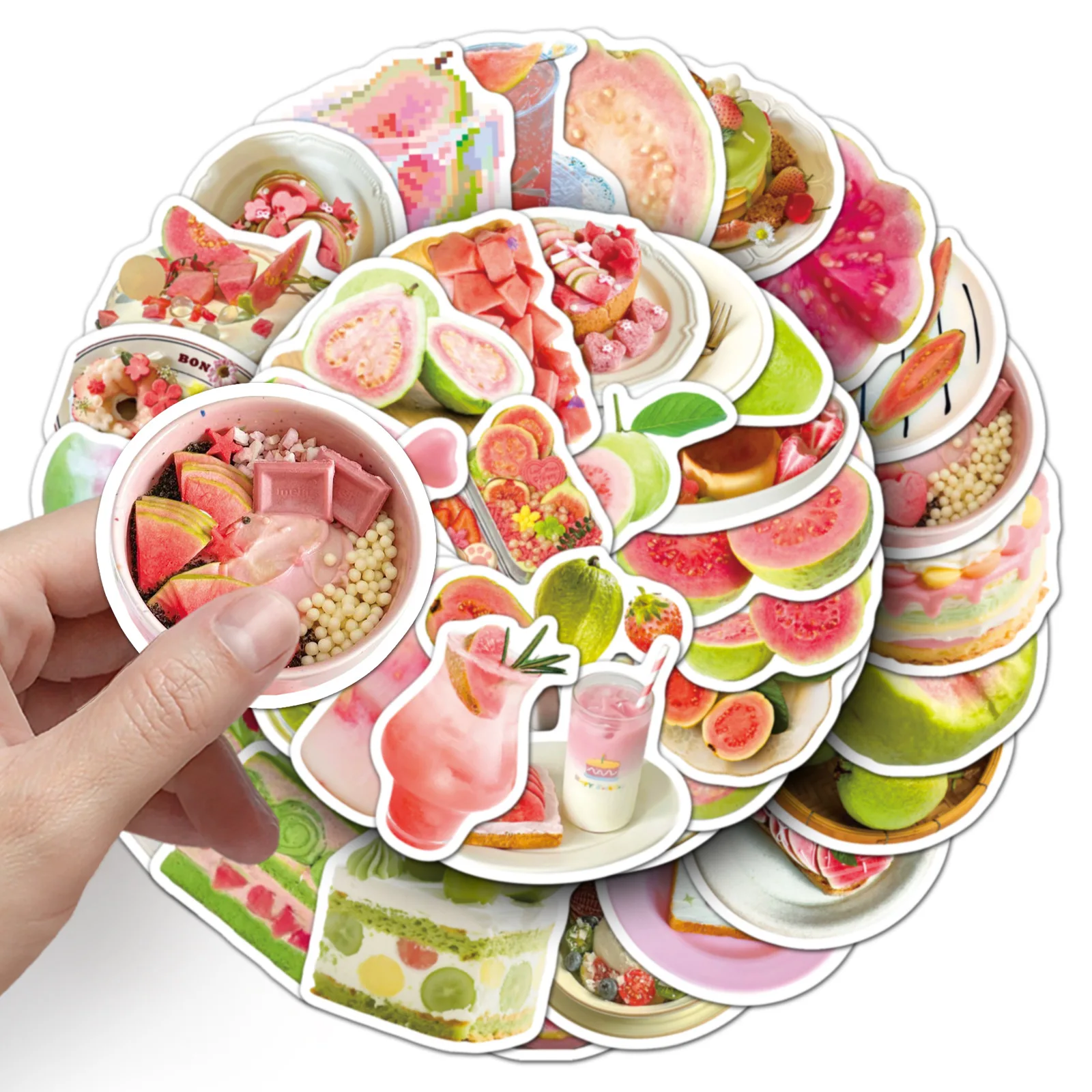 50 Creative Stickers with High Beauty and Fresh Style, Perfect for Decorating Backpacks, Water Bottles, and Walls. DIY Stickers