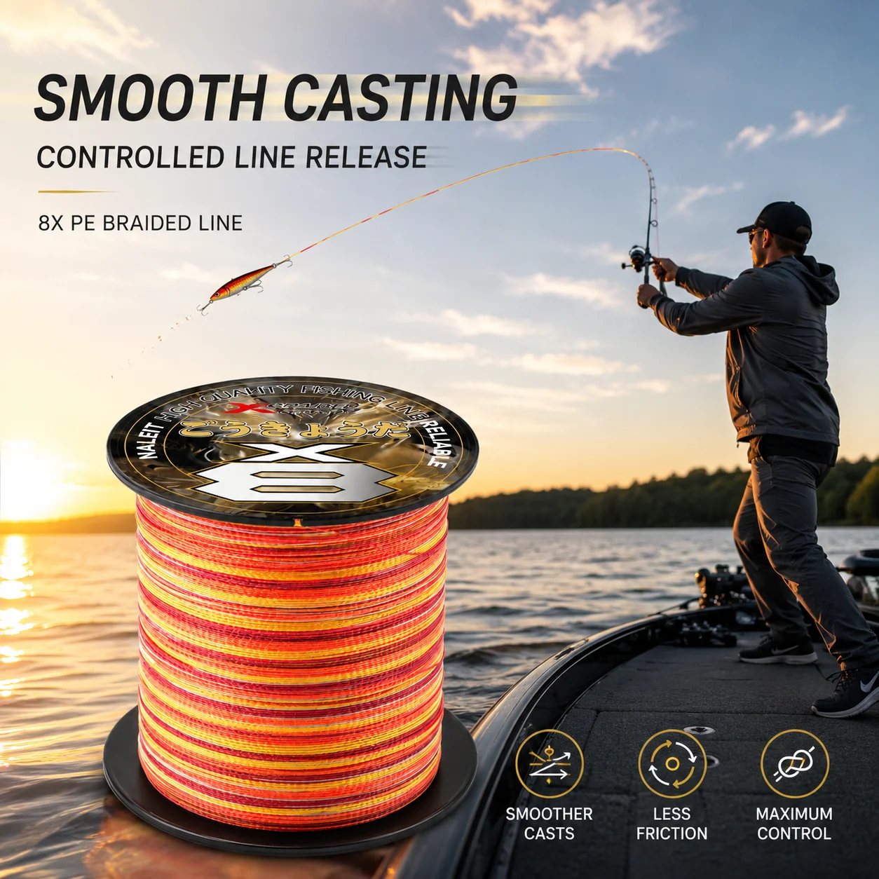 YGK PE WXP 8 Strands PE Braide - Freshwater Line 评论和价格