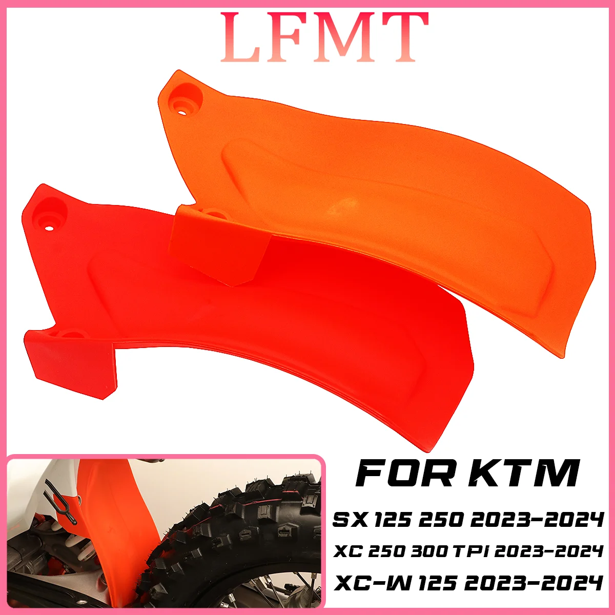 

2024 NEW Motorcycle modification parts Rear Shock Absorber Mudguard tile For KTM 300 EXC SIX DAYS EXC 300 SIX DAYS Dirt Bike