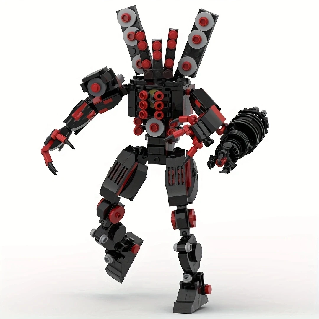 M‌OC Mutant Soundwave Mech 426PCS Building Blocks Robot Model DIY Transformable Toy Sci-Fi Gift for Adult Collectors