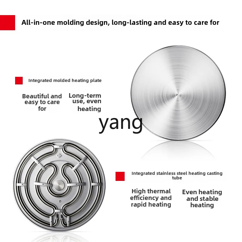 LH commercial electric cake pan double-sided heating high-power water frying bag special large size