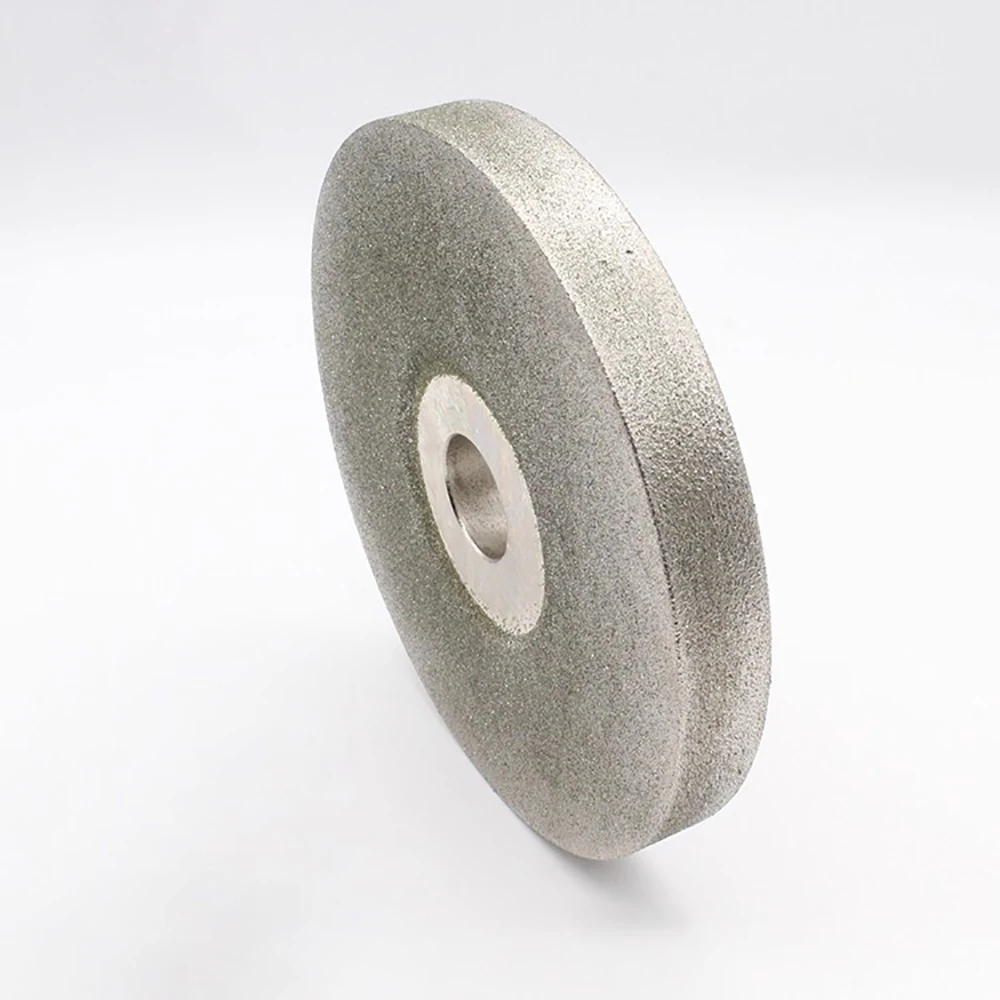 

Двусторонний алмазный шлифовальный круг диаметром 150 мм — зернистость 80/150/240/320/400 — для металла, нефрита, драгоценного камня, полировки сплава (отверстие 25,4 мм)