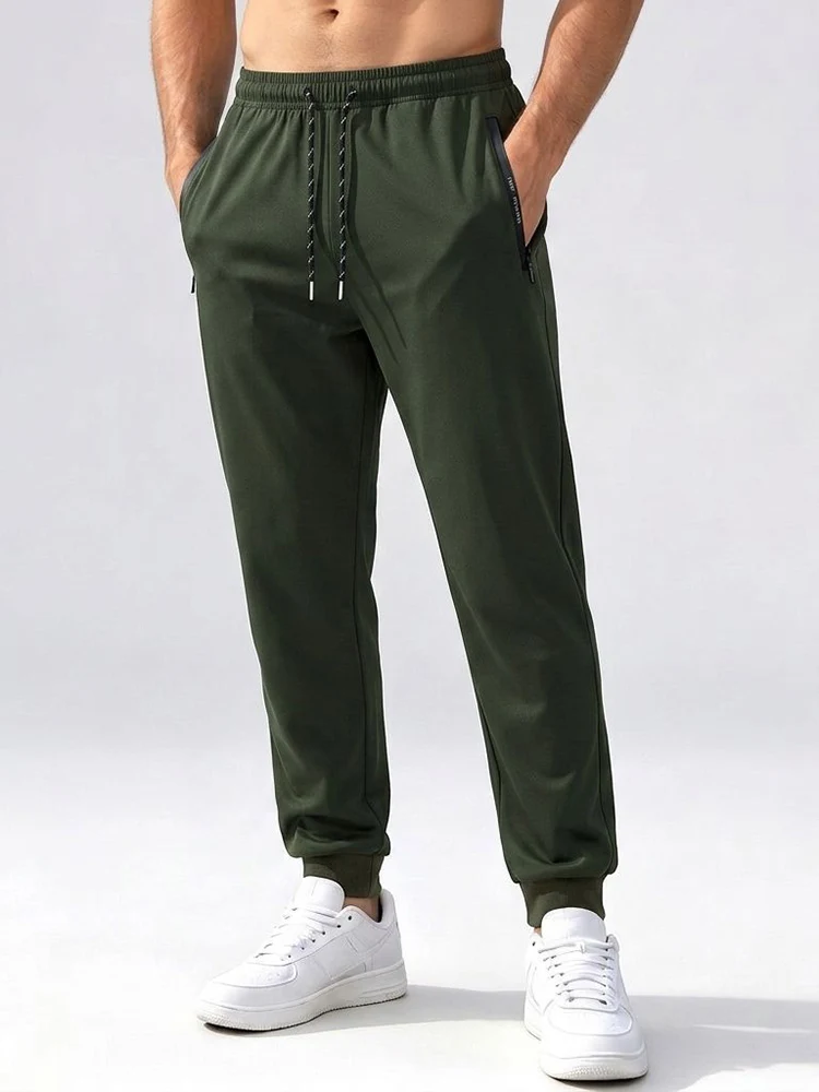 Men's Long-Sleeved Sport Shorts New Style Flat-Woven Thin Pants for Running Leisure And Fitness Active Wear
