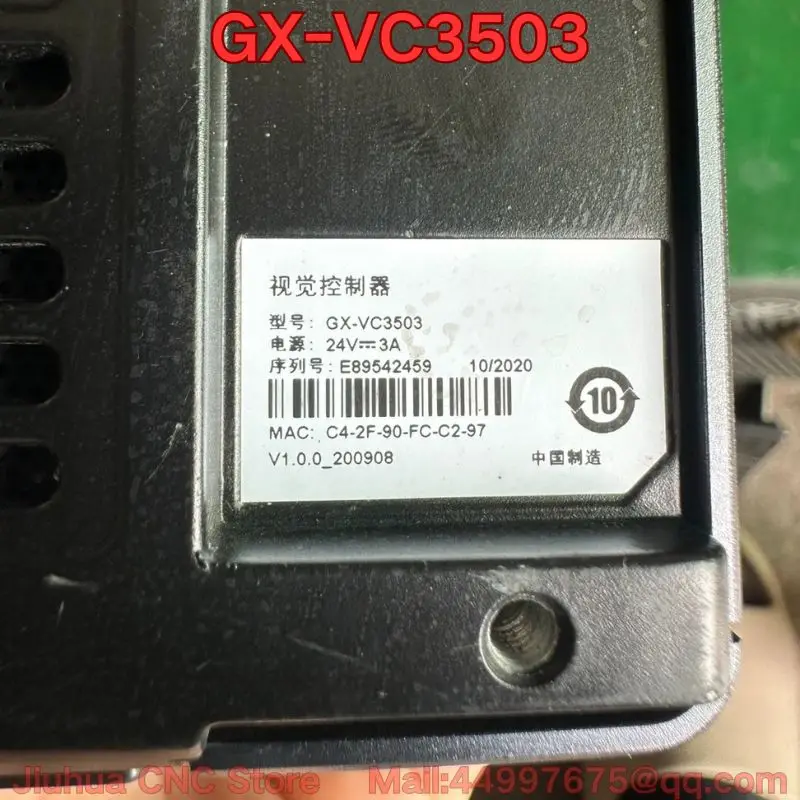 Second-hand GX-VC3503-128G60 GX-VC3503 Robot vision controller function test is normal Latest Prices as of August 2026