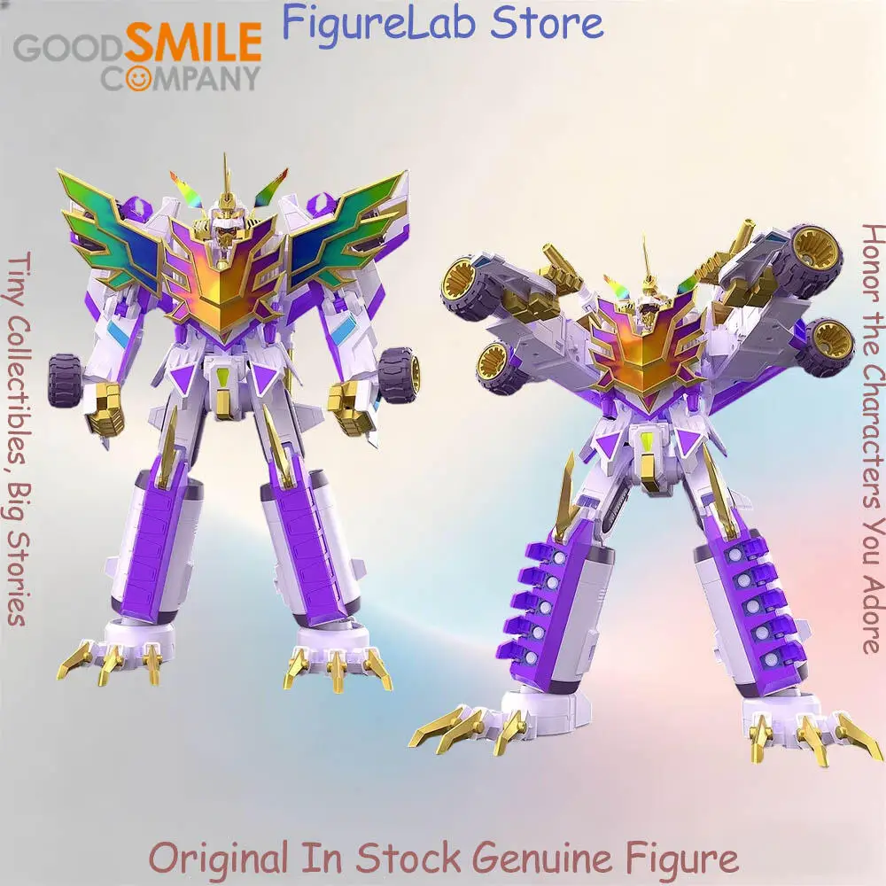 Figura Oficial Original en Stock de Good Smile, The Gattai Shinsei Ryujin Dx Dynazenon Relive, Modelo de Anime Ssss Dynazenon en Caja