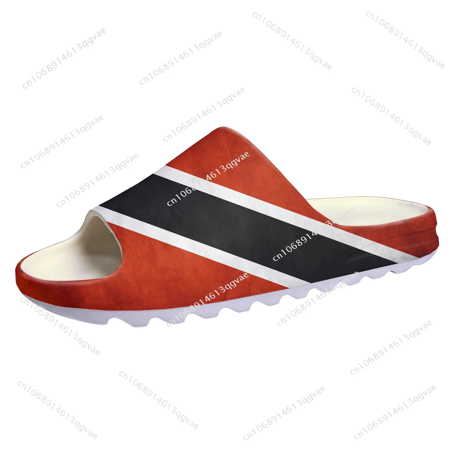 Trinidad and Tobago Flag Soft Sole Sllipers Home Clogs Step on Water Shoes Mens Womens Teenager Beach Customize on Shit Sandals