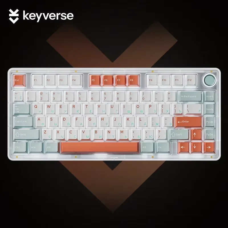 

Клавиатура игровая Механическая Keyverse, 81 клавиши, три режима