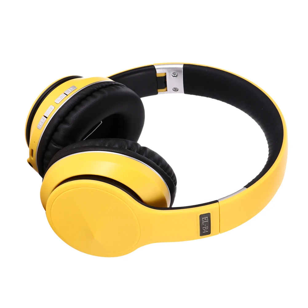 

Wireless Headphones Earphone Over Ear Foldable Comfortable Earmuff Breathable Material Long Time Use Suitable Mobile