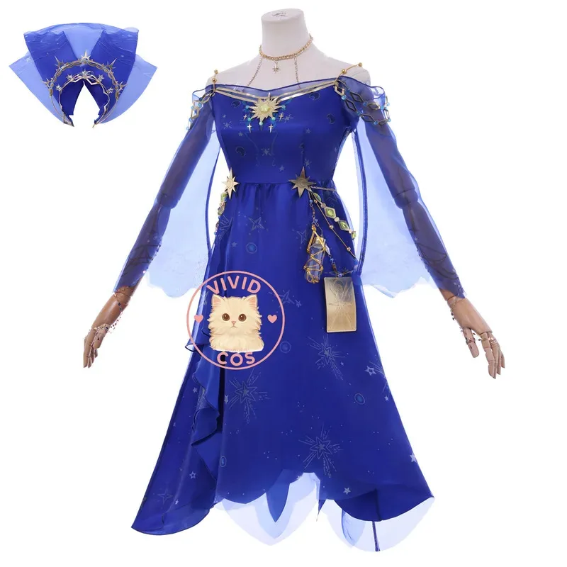 

Identity v Psychologist Eternal Dream Anime-style Games Two-dimensional Cosplay Costume RPG as Game Characters with Set 2, c'4,