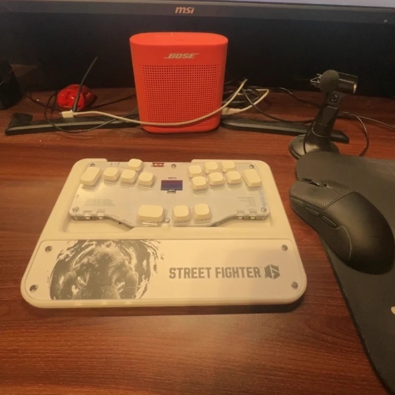 3D Printing Keyboard Hand Rest Custom Right 4.1 Layout Fighting Game Keyboard for Gamers Design Ergonomics Keyboard accessories
