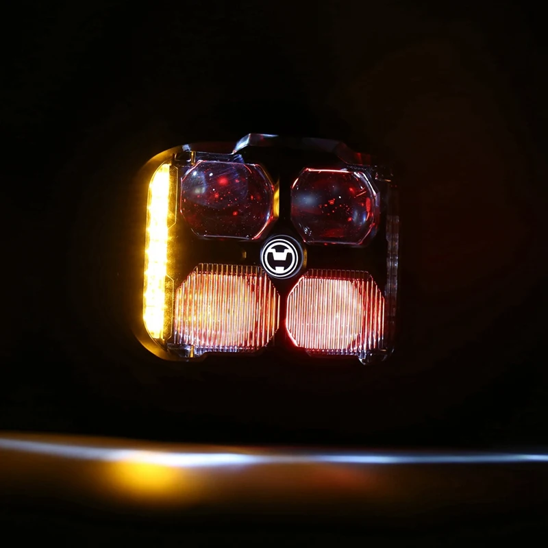 

Side Light Work Lamps DRL 6 Inch LED Auxiliary Light for Off Road ATVJAS