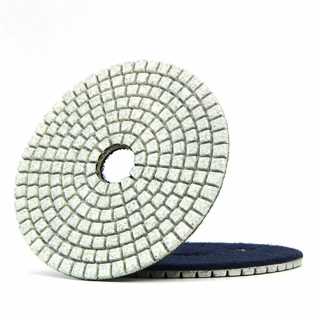 Diamond Polishing Pads 4inch Wet/Dry Granite Concrete Marble Glass Stone Sanding Ceramic Tile Trimming Polishing Disc