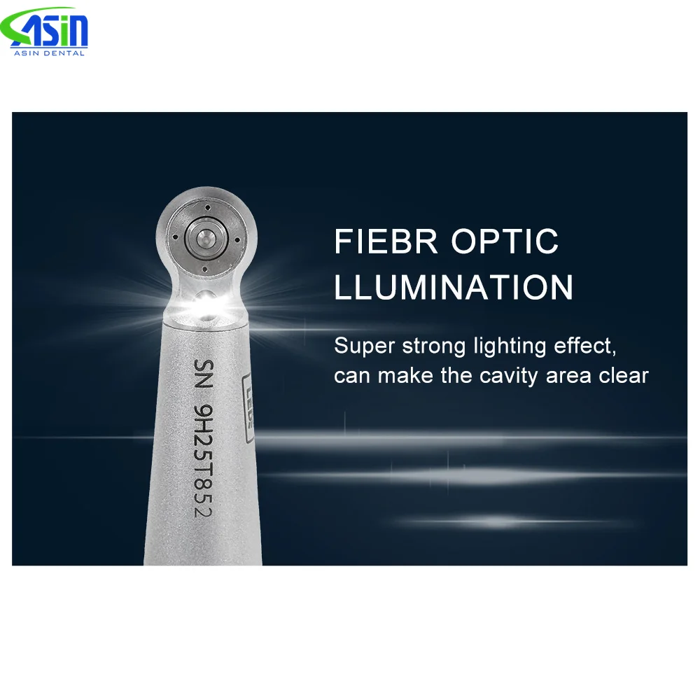 Dental MINI Head Fiber Optic High speed handpiece for kid Air Turbine Handpiece 9000L For Kavo Coupling dentistry Equipment Tool