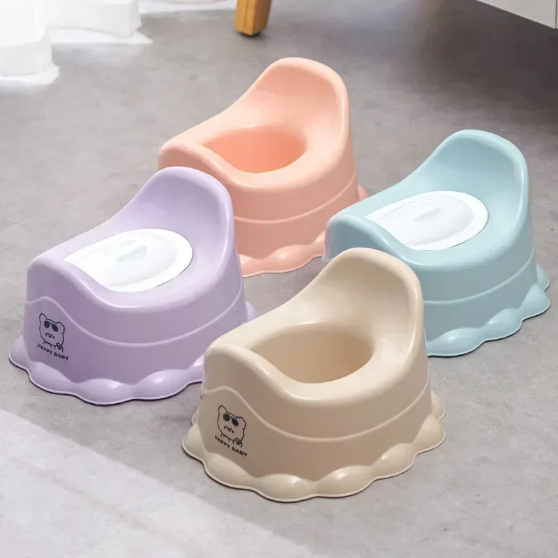 

Thickened Unisex Baby Potty - Smooth Portable Kids Toilet Training Seat for Outdoor Travel & Home Use
