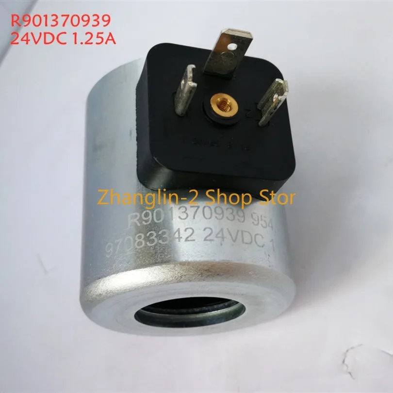 Solenoid Coil R901370939 24VDC 1.25A R900221884 PA6GFMD 97083342  Inner Diameter 23mm Height 50mm