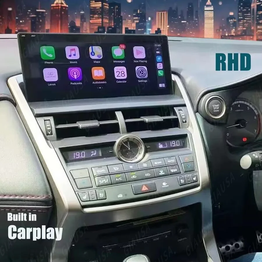 AFJY 10.25 inch For Lexus NX NX200 NX300 NX300h 2014-2020 Android 13 Core 8+256G Receiver Car radio with screen Wireless CarPlay