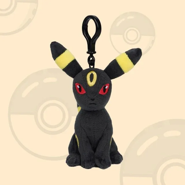 Echte Pokemon Eevee Umbreon Espeon Kawaii Plüsch Spielzeug Anhänger Schule Tasche Rucksack Anhänger Schlüssel Ring Puppe Geburtstag Weihnachten Geschenk