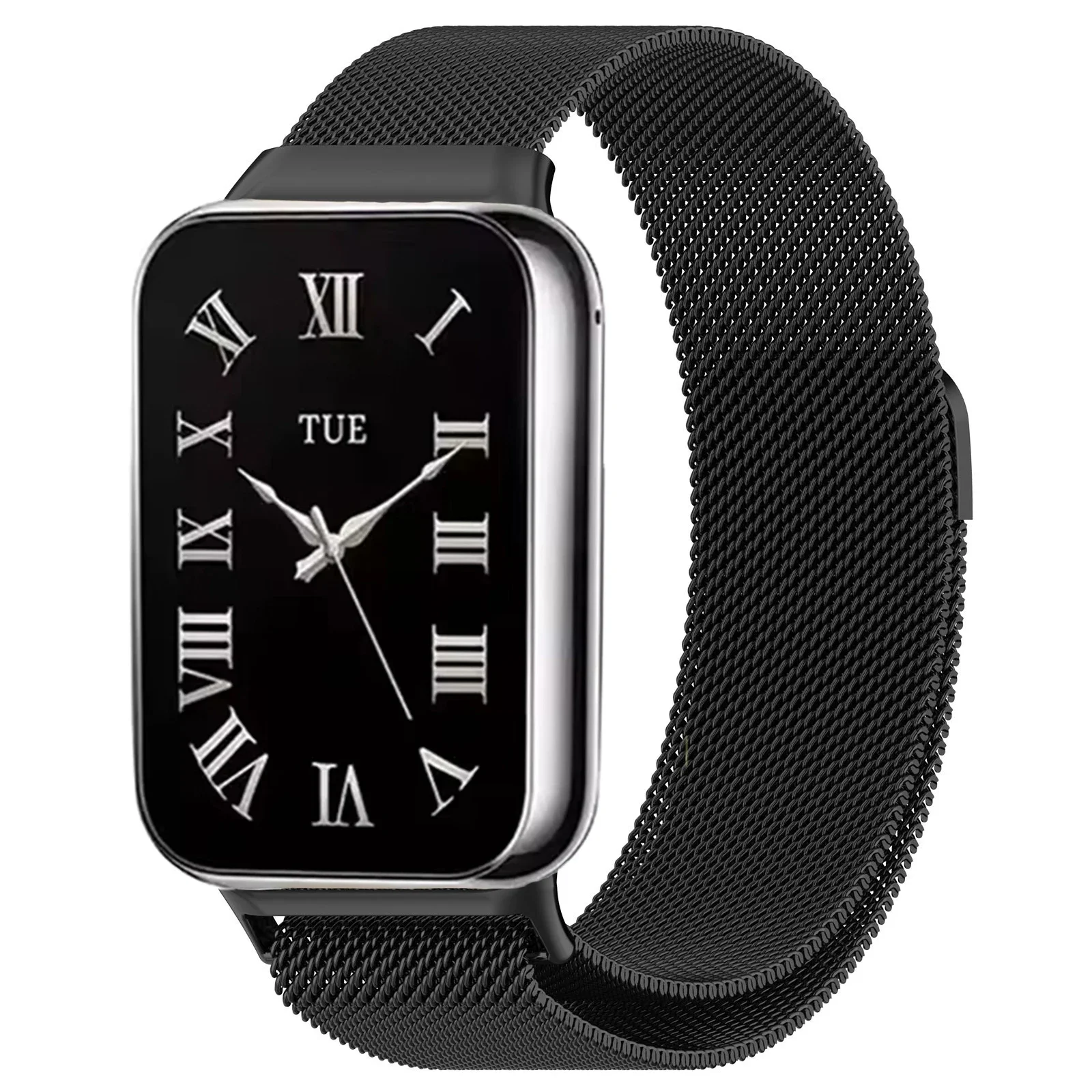 Milanese Loop Strap for Xiaomi Mi Band 9 Pro/Mi Band 8 Pro Metal Magnetic Bracelet Smart Watchband Redmi Watch 4 5 6 Correa Belt