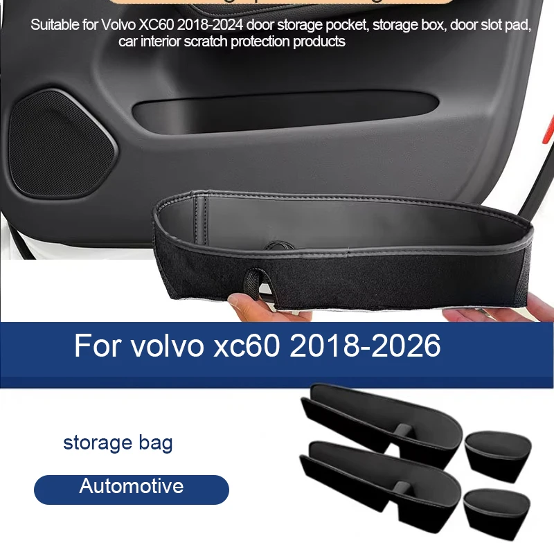 

Для Volvo xc60 карманная задняя крышка для хранения интерьера аксессуары для автомобиля 2018-2025 19 20 2021 2022 2023