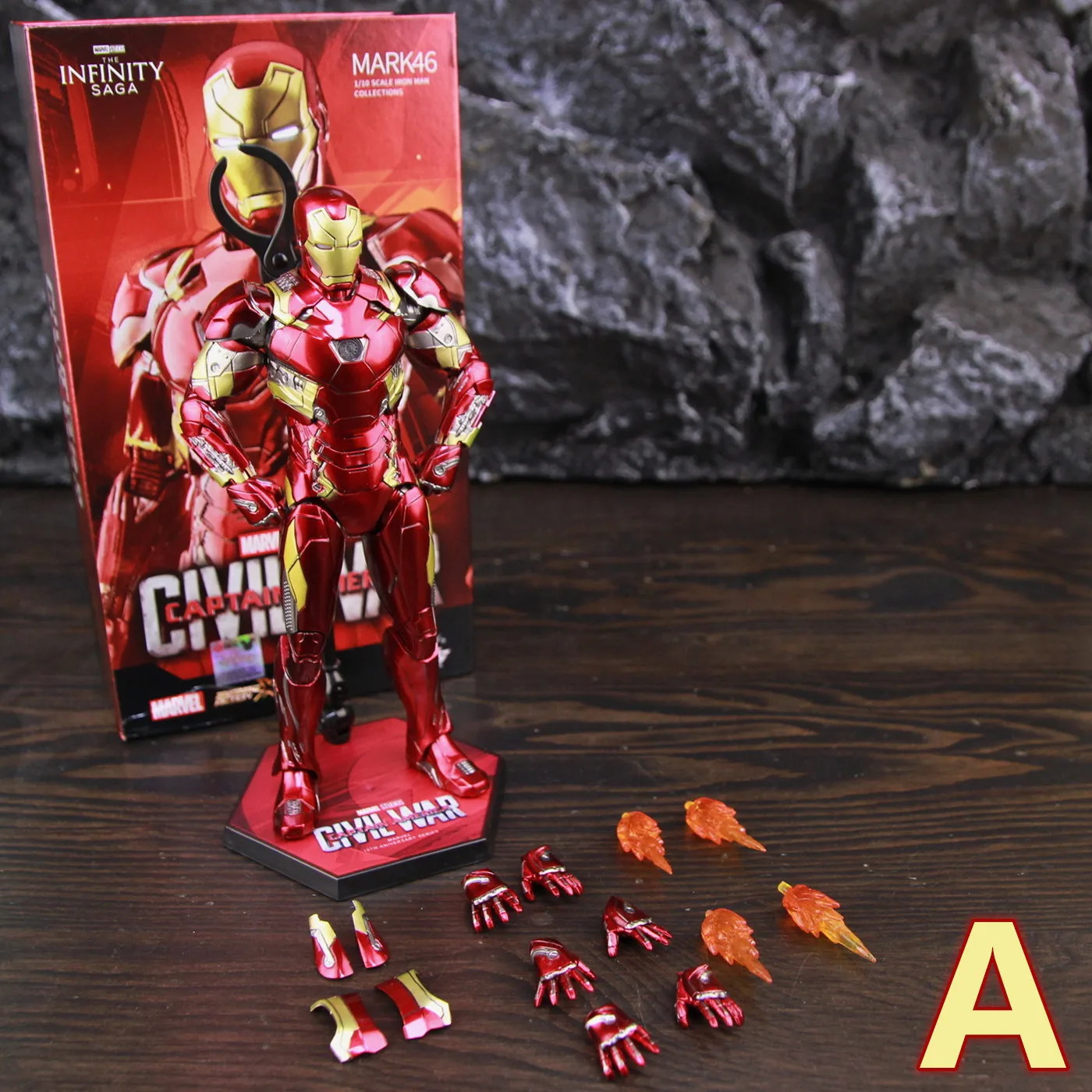MARVEL STUDIOS アイアンマン マーク46 フィギュア Amazon.co.jp: Marvel Studios The Infinity Saga [マーベル スタジオ