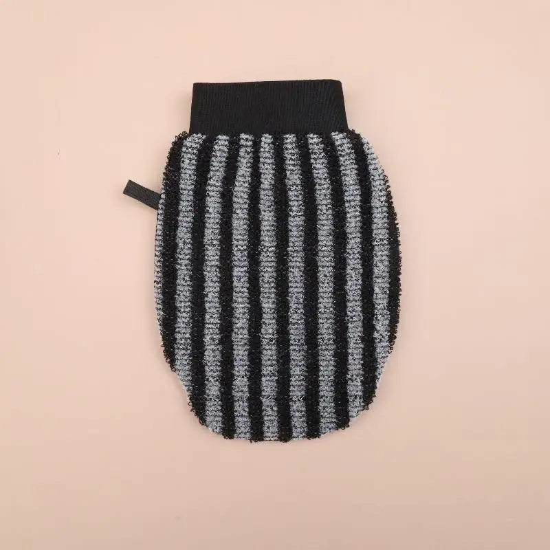 Doppelseitige Peeling-Duschhandschuhe mit Massage-Textur, schmerzfreier Körperpeeling-Handschuh, sanfte Tiefenreinigung, Bade-Scrubber – Detail 8