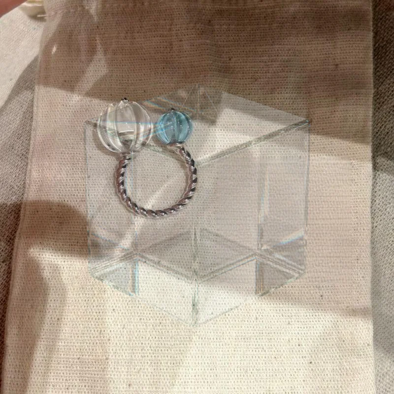 Trendy Fashion Pumpkin Open Rings For Women Dopamine Exquisite Design Daily Commuting Versatile Hand Decorations Jewelry