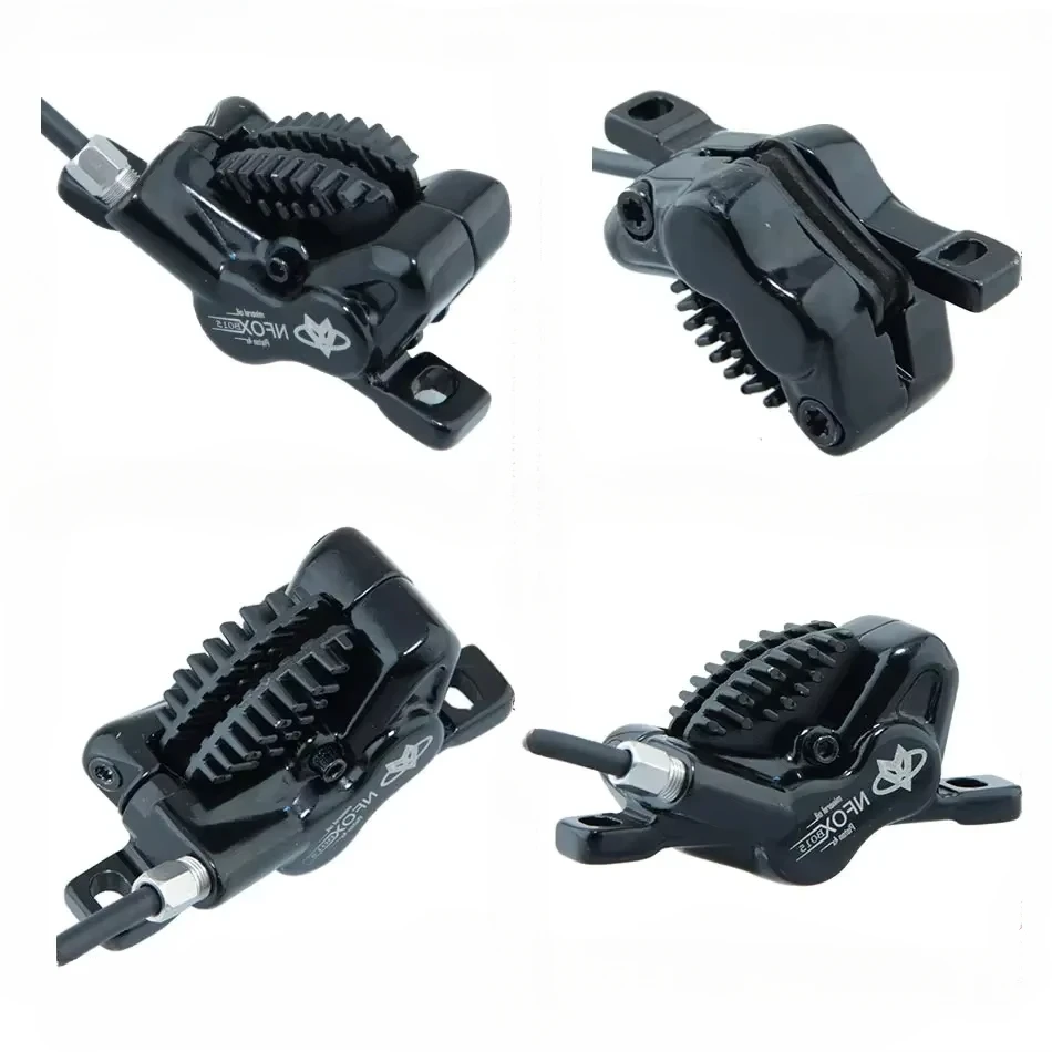 AliExpress Goodtaste 4-piston Disc Hydraulic Brake E-bike Folding Mountain Bike Bicycle Power Off 160 180 203 Roto Split Tube Cycling Accessories