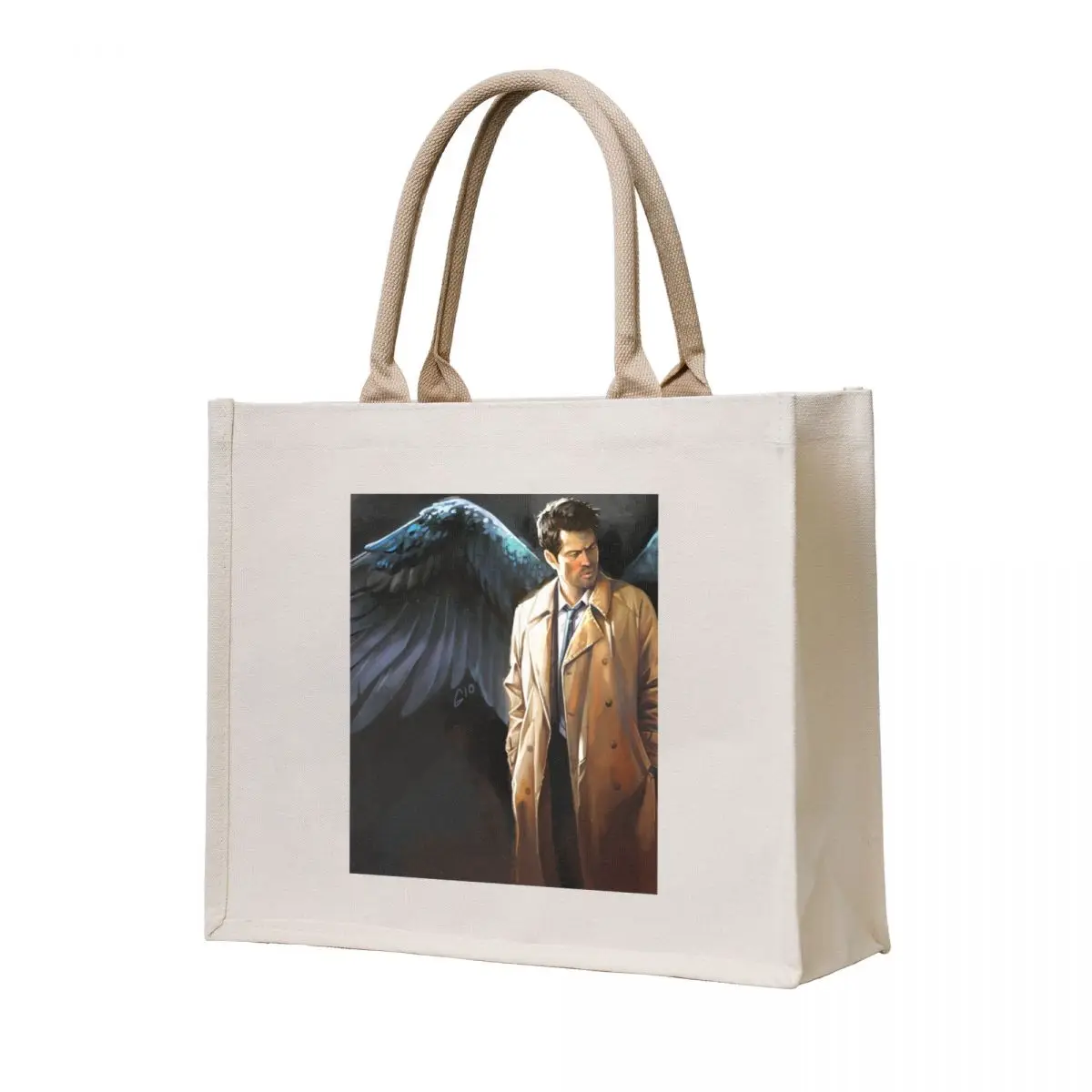 

Castiel Tote Bag tote bags men canvas tote bag supermarket folding bag