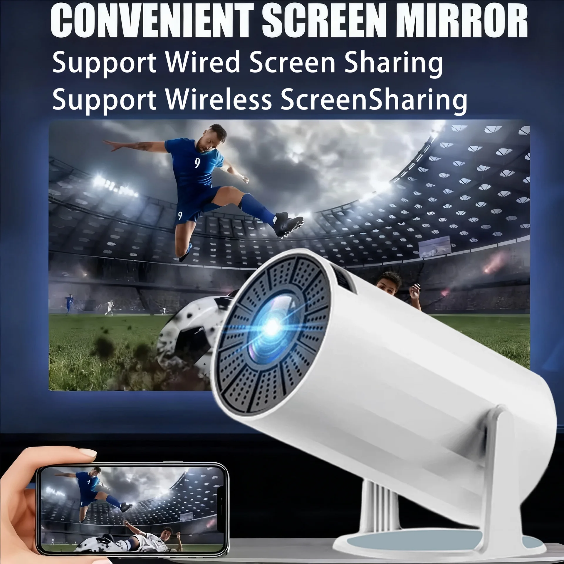 2026년형 신형 휴대용 비디오 프로젝터 1080P 4 - Home Cinema Bluetooth 리뷰 및 가격