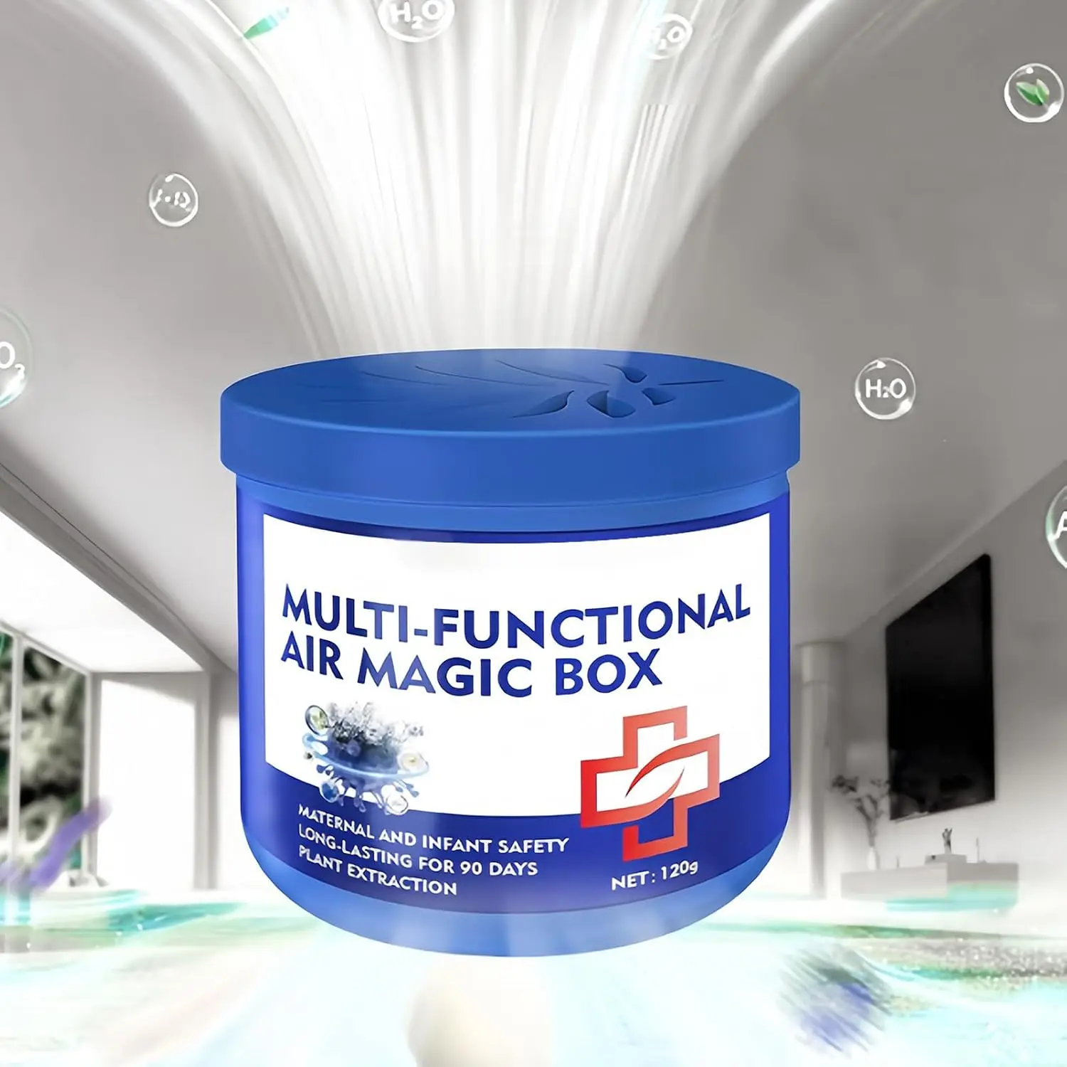 120g Air Purification Dust Removal Magic Box Multi-Functional Air Purifier Box Indoor Automatic Dust Collection Purifies