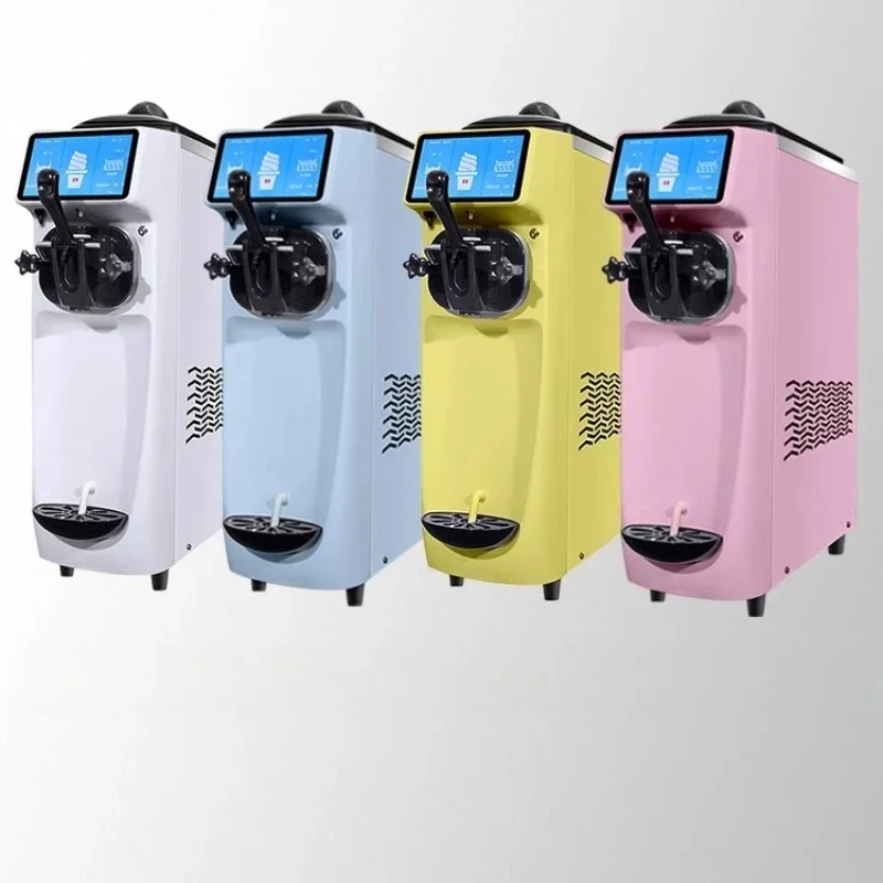 Ice cream machine, commercial automatic cone machine, ice cream machine, desktop