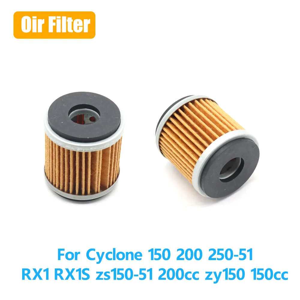For Zongshen Cyclone ZS150 ZS200 150 200 RX1 RX1S 200cc Zy150 150cc Motorcycle Oir Filter Engine ZS 150 200 Accessories