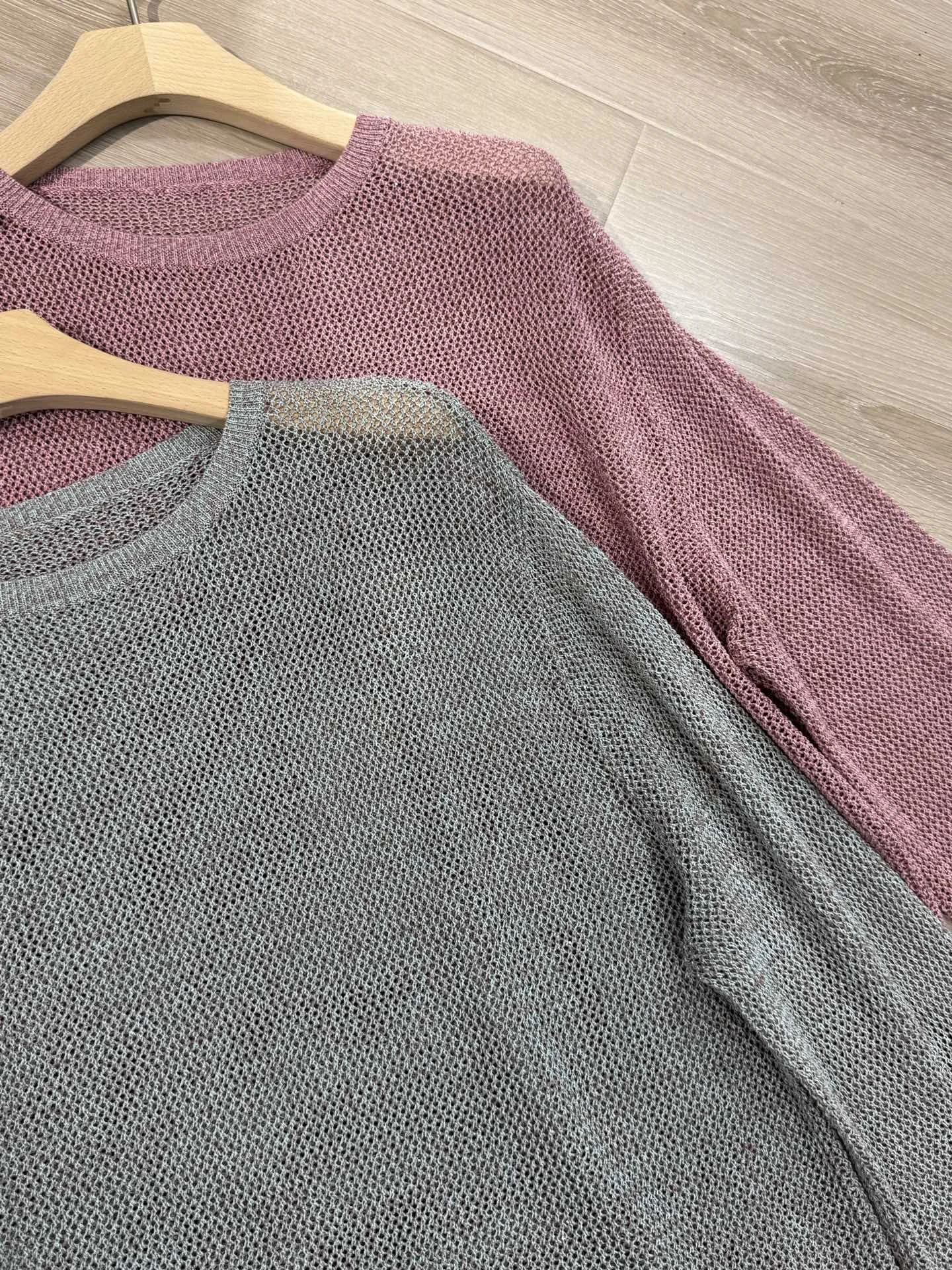 

New Spring/Summer Women'S Lyocell Openwork Knit Sweater - Stylish, Versatile, And Elegant