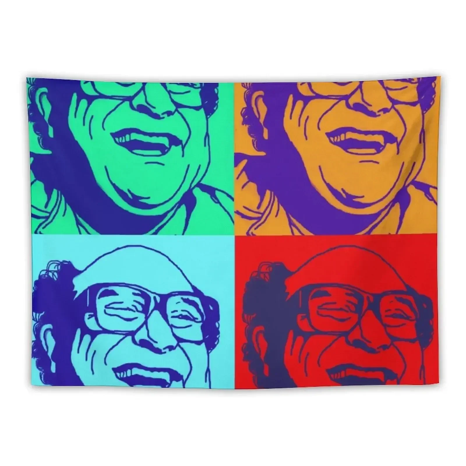 

Pop Art Danny Devito Tapestry Bedrooms Decorations Aesthetic Room Decors Aesthetic Room Decor Korean Tapestry