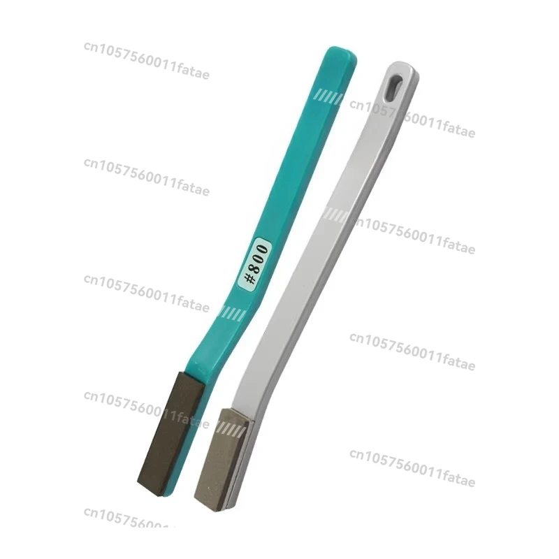 RSH-01 Tungsten Steel Tool Polished Diamond Aluminum Handle Plastic Handle Toothbrush Oilstone