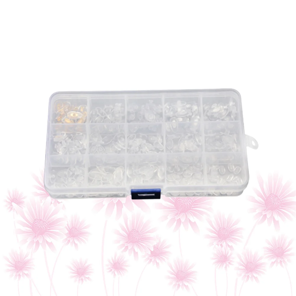 

1Set Nose Pad Repair Kit Anti-Slip PVC Eyeglass Pads Comfortable Float Cushion for Glasses Bridge Support Household Eyeglasses