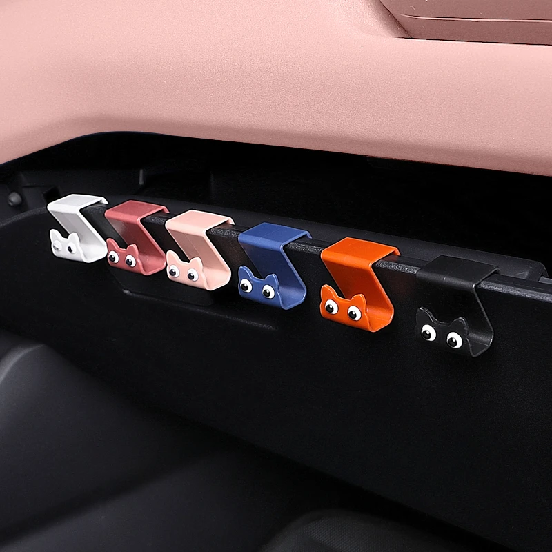 Car Glovebox Hook For BYD Dolphin Seagull Glove Box Organizer Storage Clip Holder Hang Bag Mask Hanger Interior Accessories