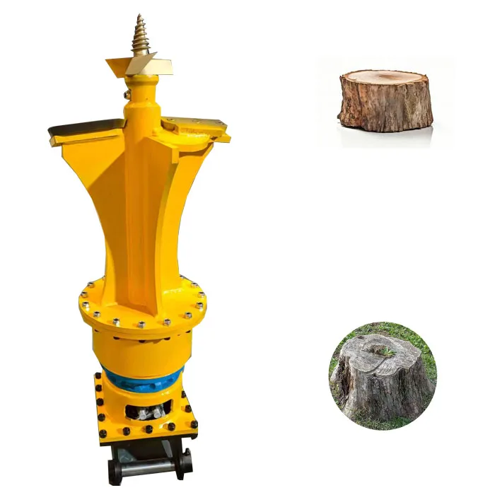 Hot Sale High Performance Excavator Mounted Tree Stump Grinder Forestry Machinery Root Cutter Planer Grinder
