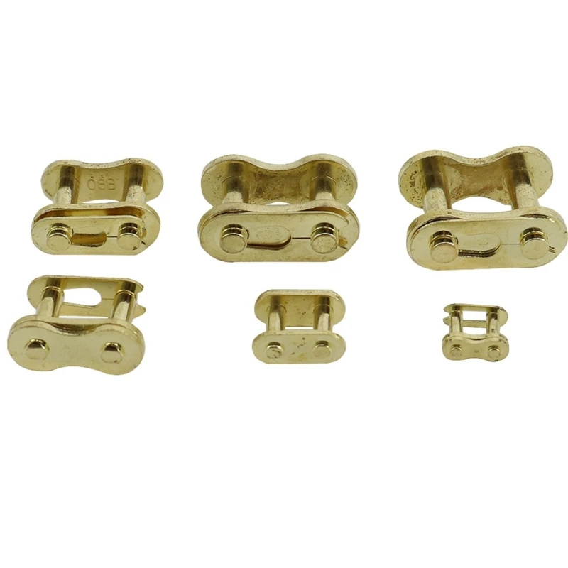 Ersatz-Motorrad-Kettenclip-Set, 10er-Pack, goldenes Verbindungsteil für Werkstattservice, Wartungsarbeiten und – Detail 1
