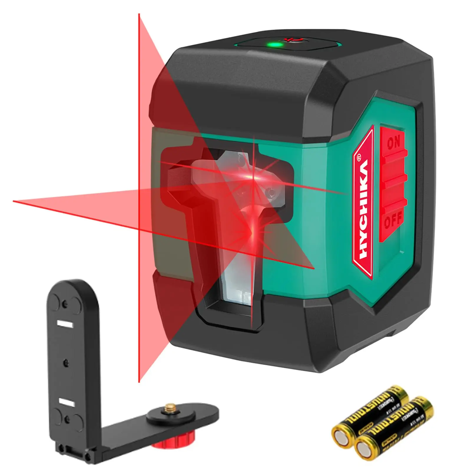 HYCHIAK Laser Level 50 Feet Cross Line Laser with Dual Modules Self Leveling Vertical and Horizontal Line Lasers